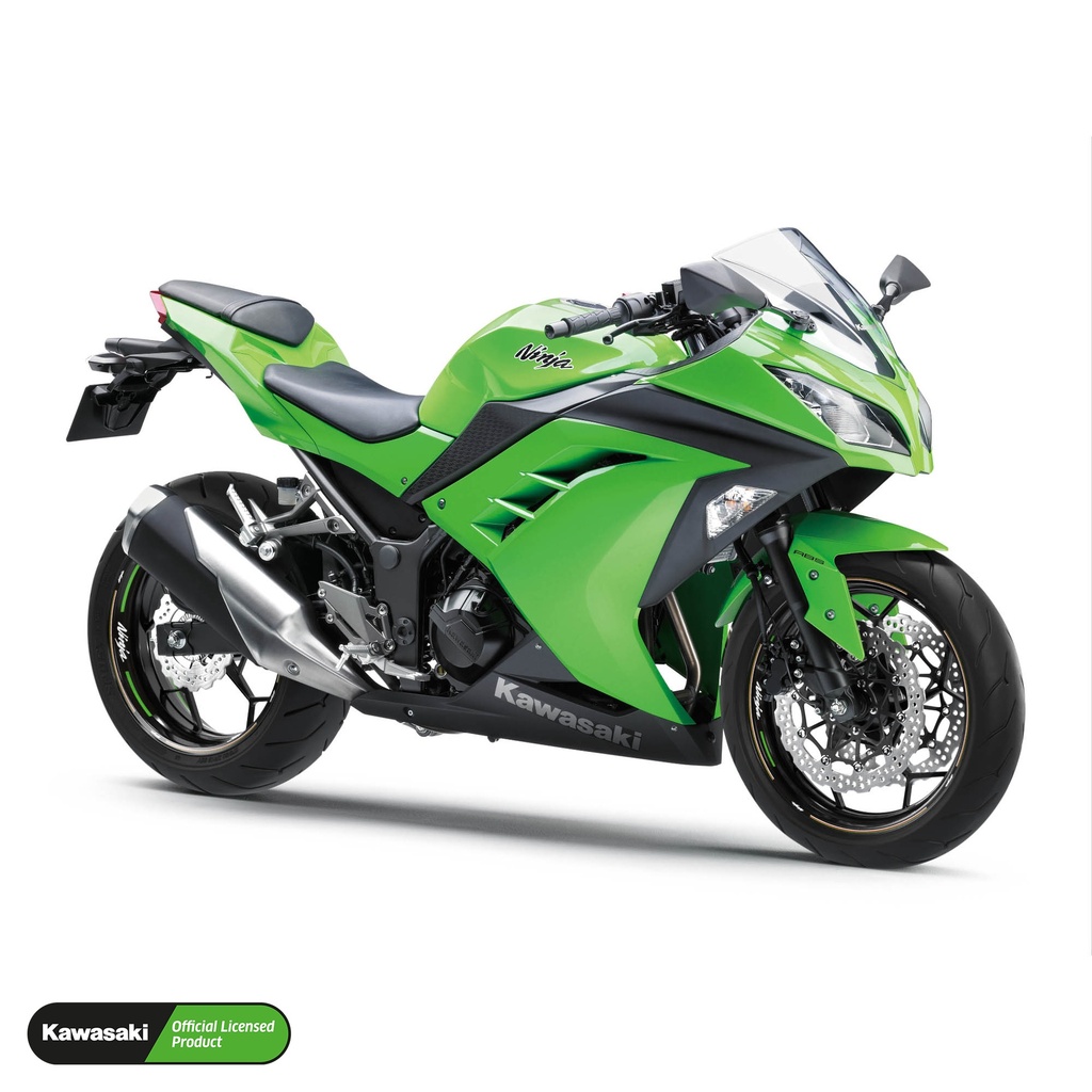 http://one-wheel.net/Bilder/ WSPL Kawasaki Ninja V3 Komplett Set N300 Felgenaufkleber Motorrad Premium Light
