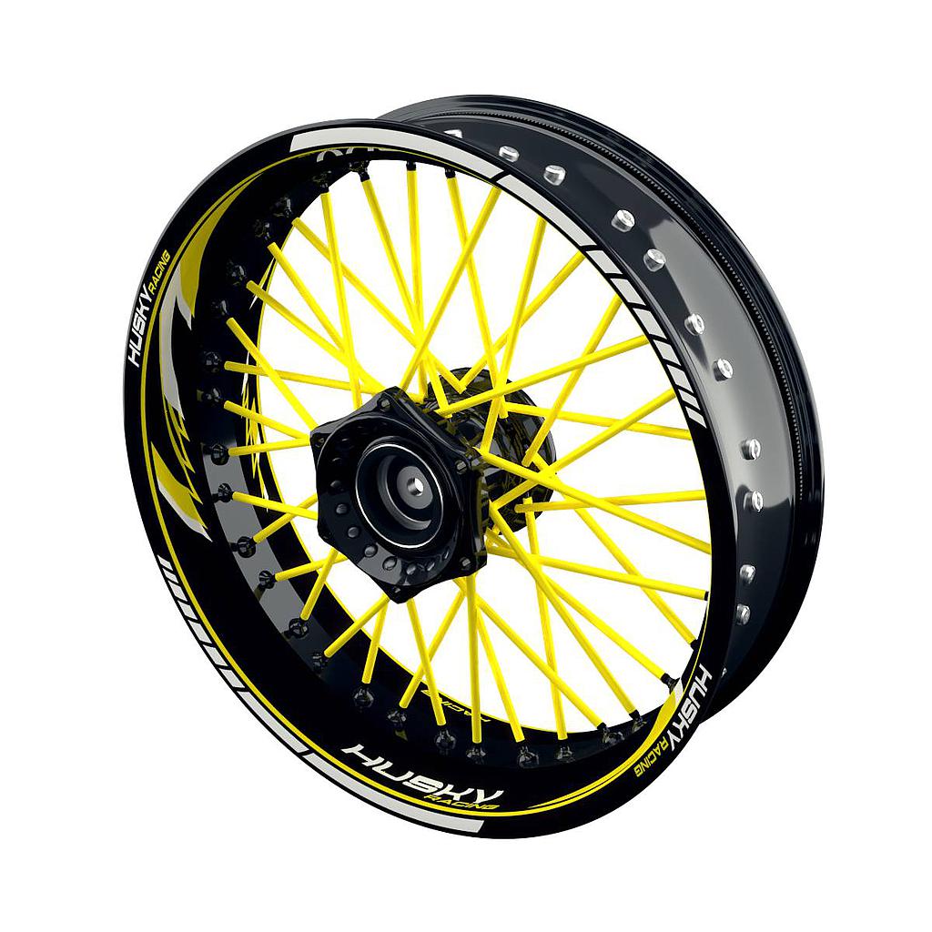 Rim Decals for Husqvarna Husky Racing Supermoto Razor Wheelsticker Premium