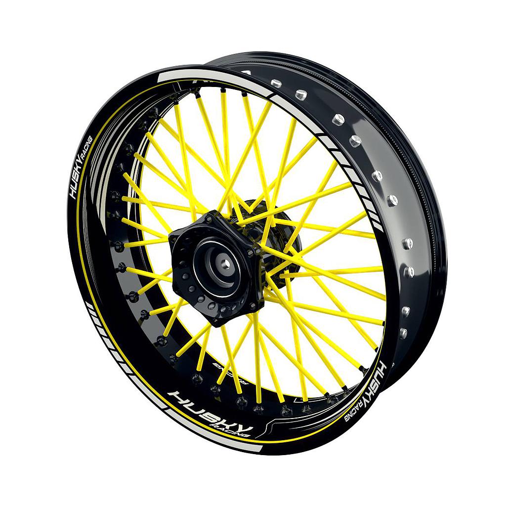 Rim Decals for Husqvarna Husky Racing Supermoto SAW Wheelsticker Premium