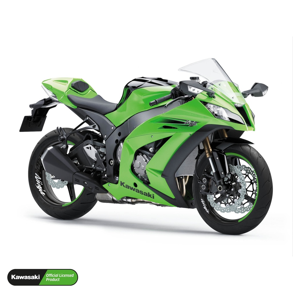 Kawasaki Ninja Felgenaufkleber Design Zoom Ansicht 3