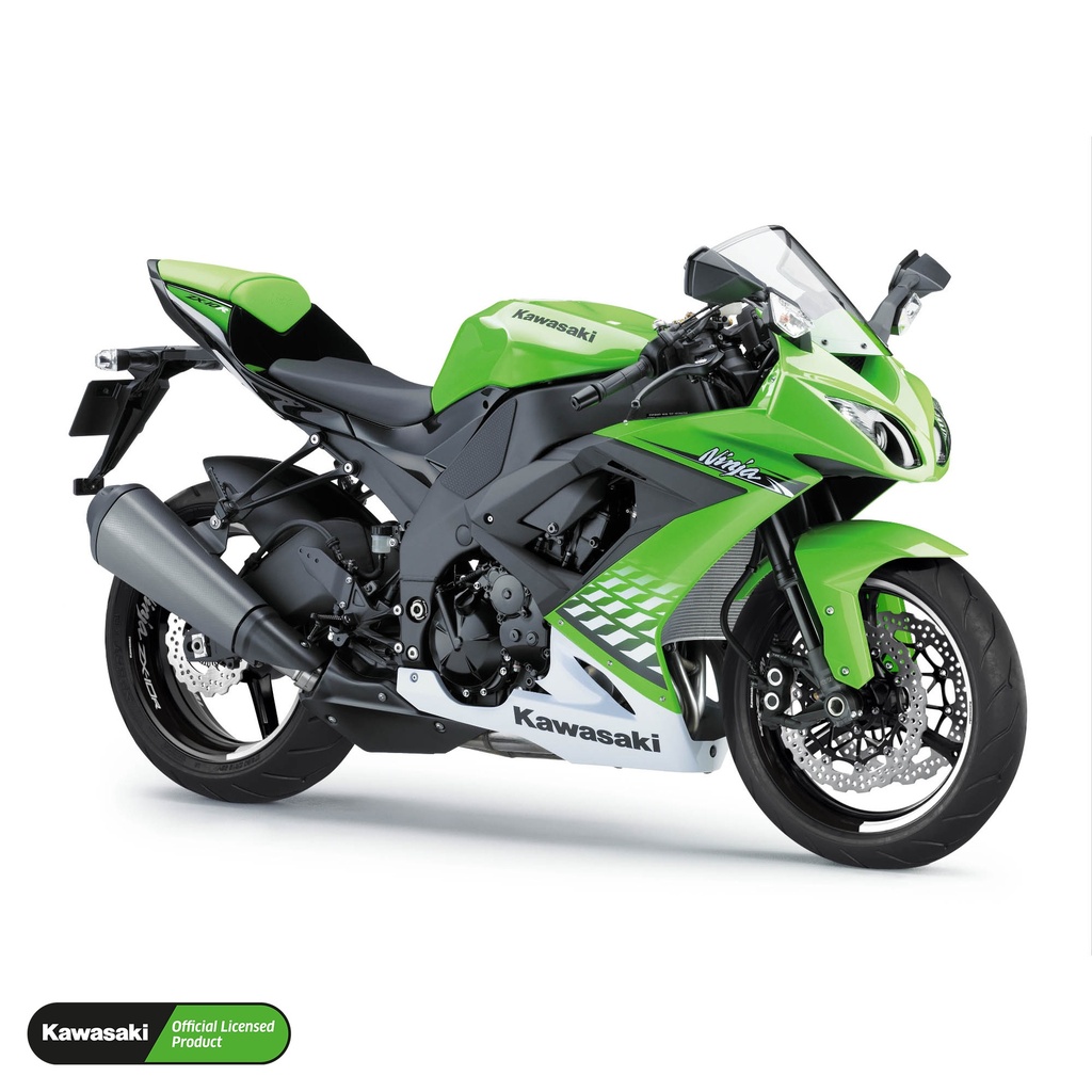 Kawasaki Ninja ZX10R Felgenaufkleber Design Fifty Fifty V2 Ansicht 4