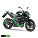 Kawasaki Saber schwarz Komplett Set z800 Premium Wheelsticker geteilt