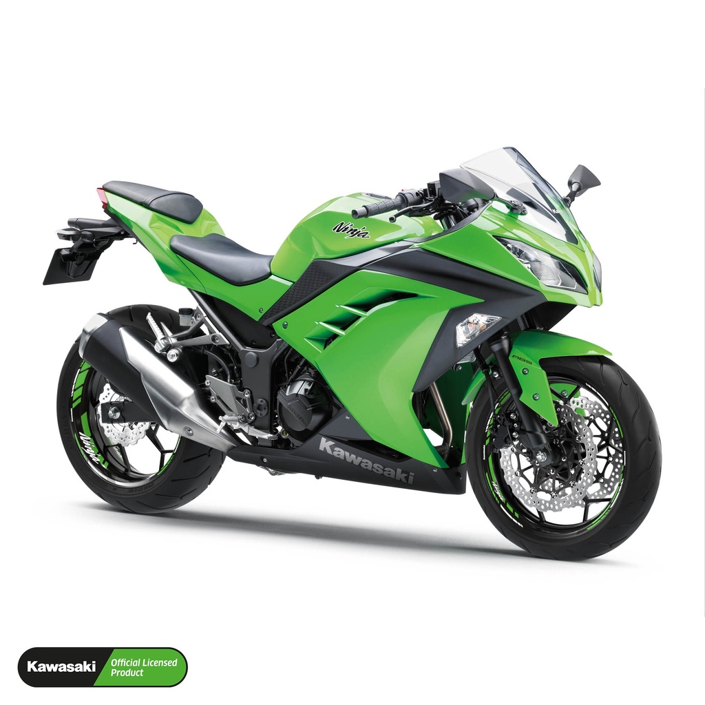 http://one-wheel.net/Bilder/ WS ZT Kawasaki Ninja GRID2 V1 Komplett Set N300 Premium Wheelsticker geteilt