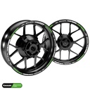 Kawasaki Ninja ZX-10R V1 Hinterrad komplett Felgenaufkleber Motorrad Premium