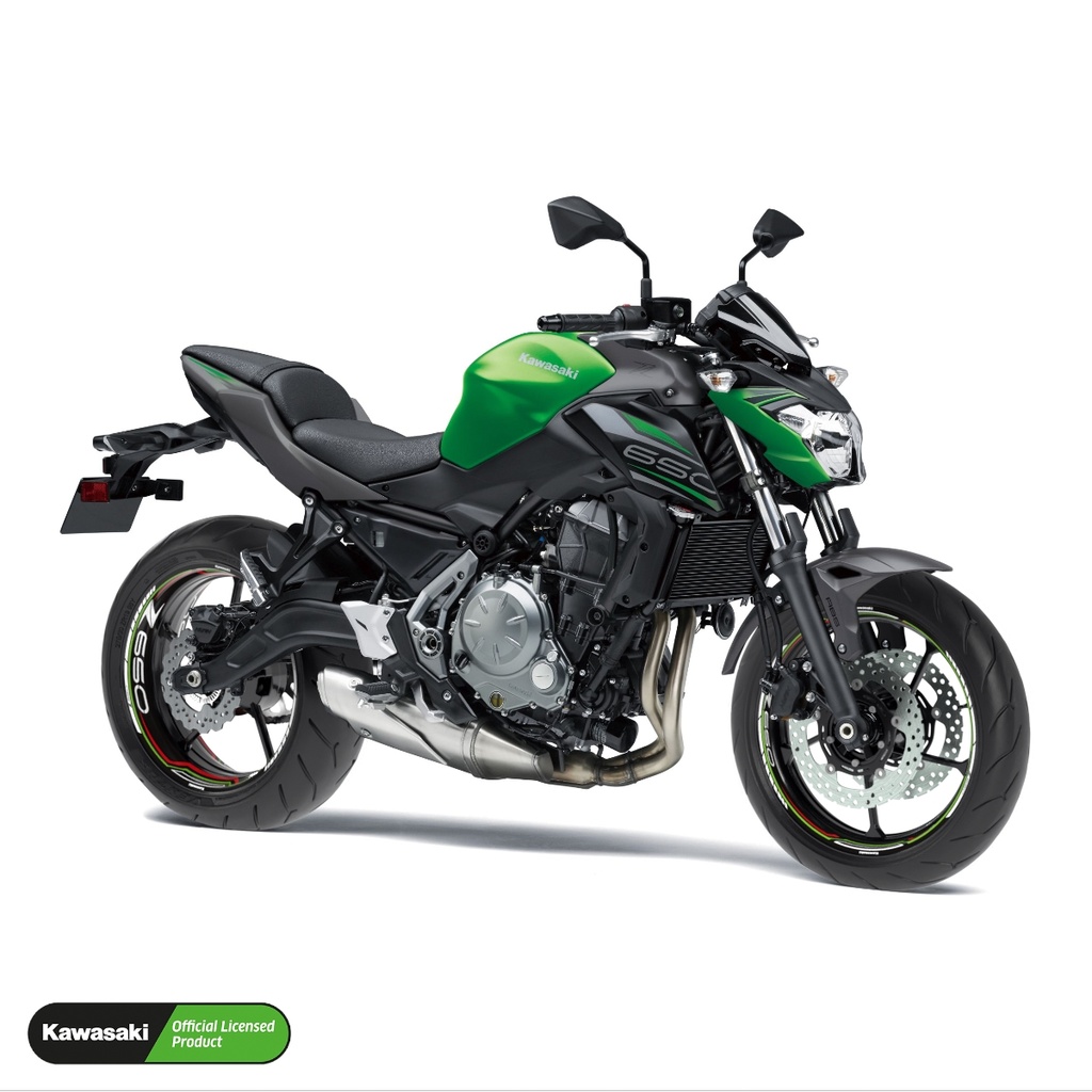 Kawasaki Z650 Felgenaufkleber Design Lightning