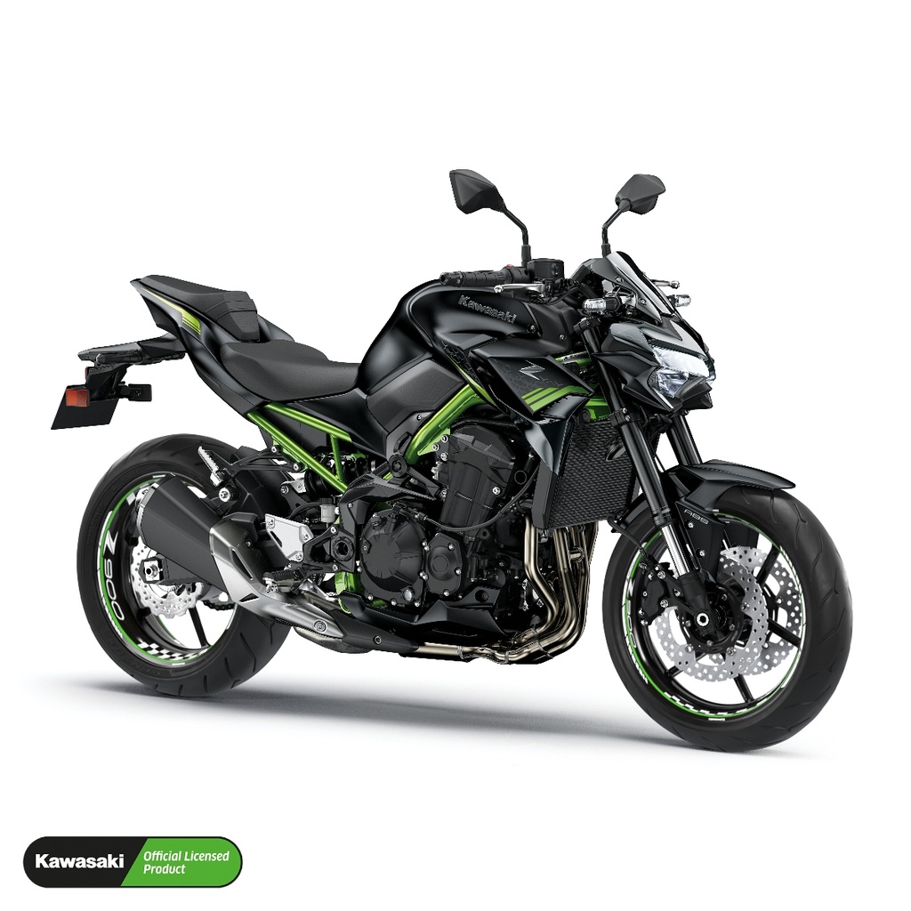 Kawasaki Z900 Felgenaufkleber Design Grid