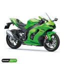 Kawasaki NINJA ZX-10RR Felgenaufkleber geteilt Design Fifty Fifty V1