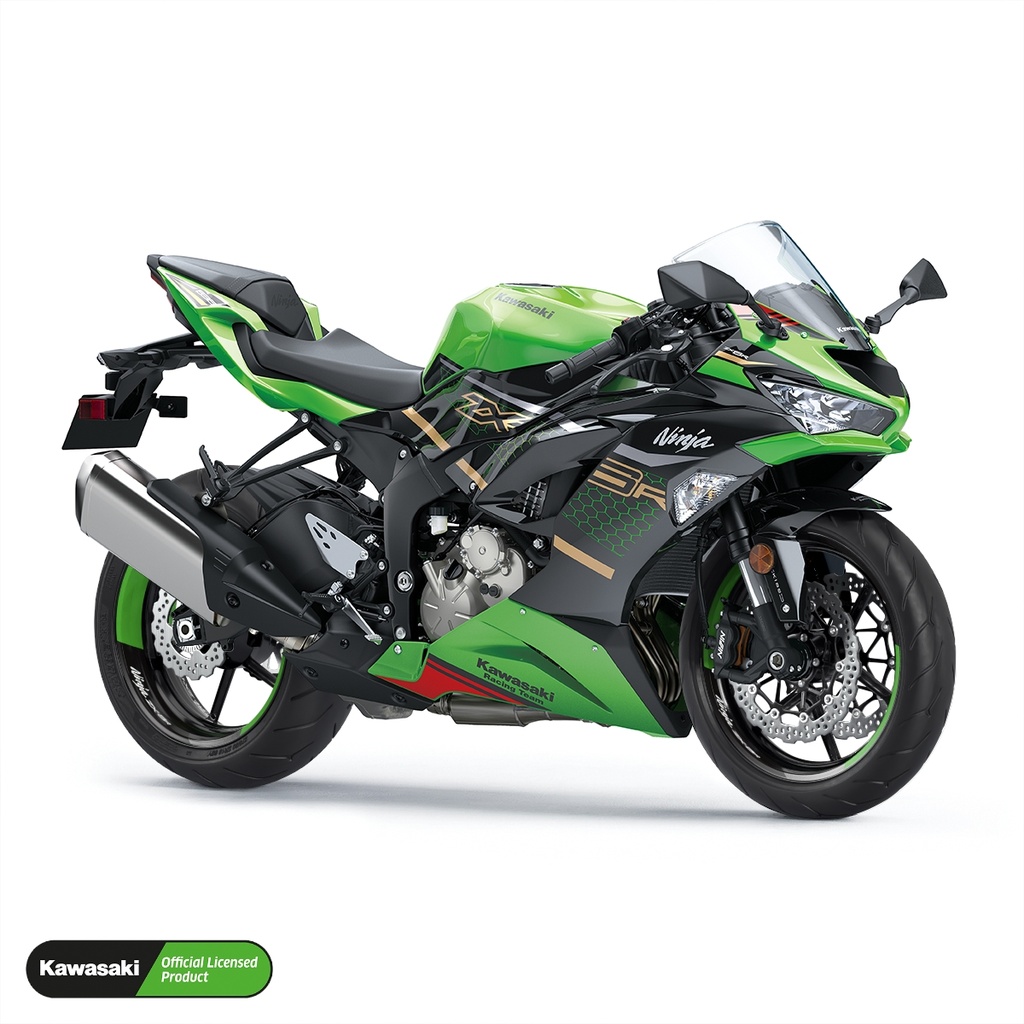 Kawasaki NINJA ZX-6R Felgenaufkleber geteilt Design Saber