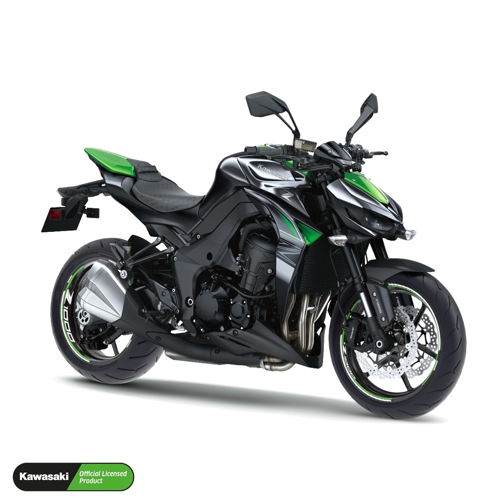 Kawasaki Z1000 Felgenaufkleber geteilt Design Clean