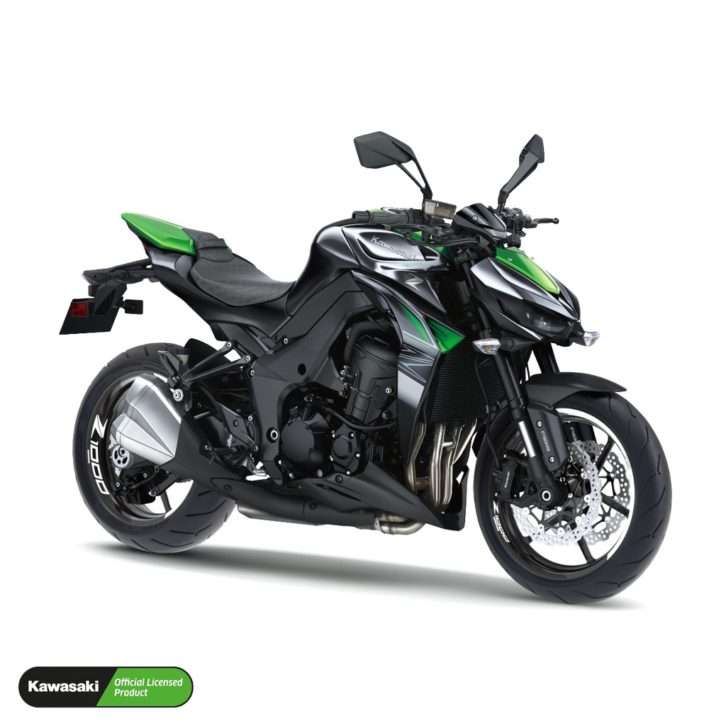 Kawasaki Z1000 Felgenaufkleber geteilt Design Fifty Fifty V2