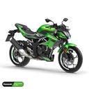 Kawasaki Z125 Felgenaufkleber geteilt Design GRID2 V2