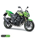 Kawasaki Z750 Felgenaufkleber geteilt Design Clean