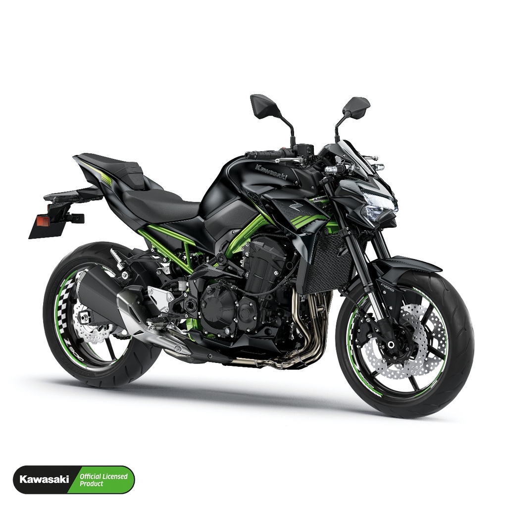 Kawasaki Z900 Felgenaufkleber geteilt Design GRID