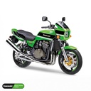 Kawasaki ZRX Felgenaufkleber geteilt Design Fifty Fifty V1