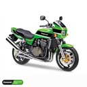 Kawasaki ZRX Felgenaufkleber geteilt Design GRID2 V2
