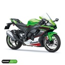 Kawasaki ZX-10R Felgenaufkleber geteilt Design GRID2 V2