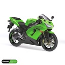 Kawasaki ZX-6R Felgenaufkleber geteilt Design GRID2 V1