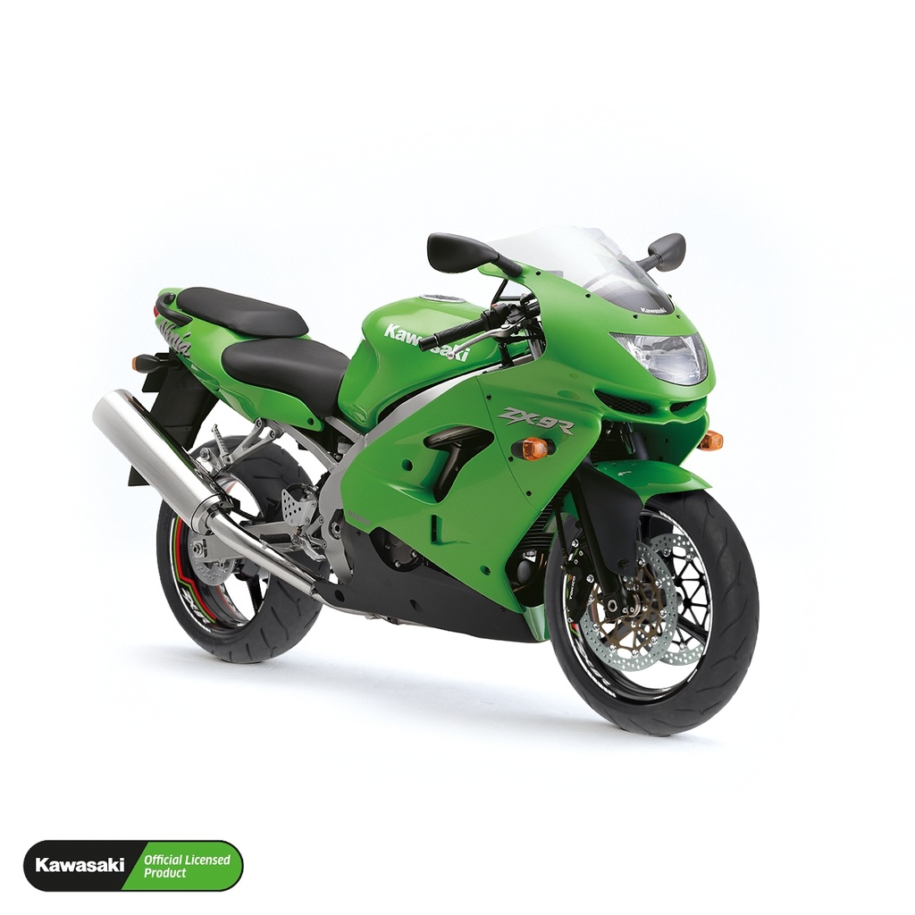 Kawasaki ZX-9R Felgenaufkleber geteilt Design Lightning