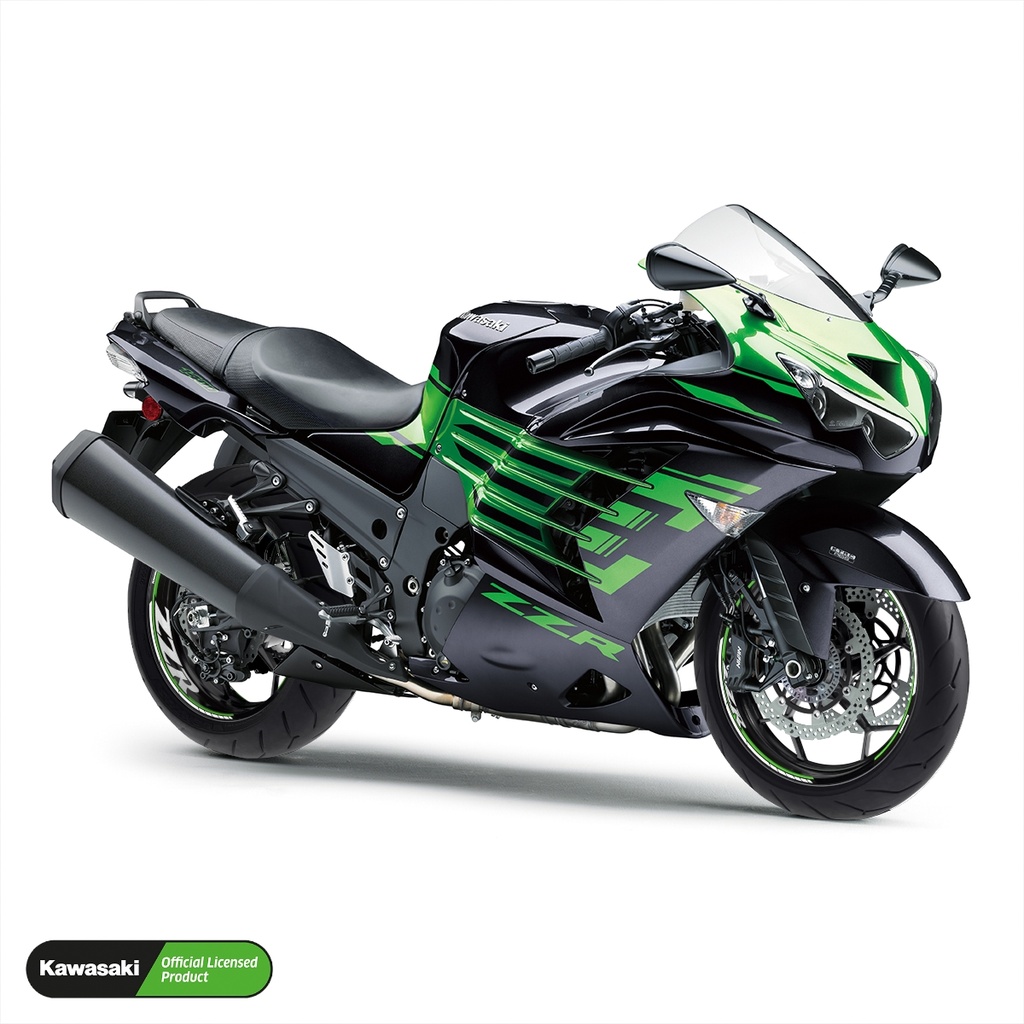 Kawasaki ZZR Felgenaufkleber geteilt Design Clean