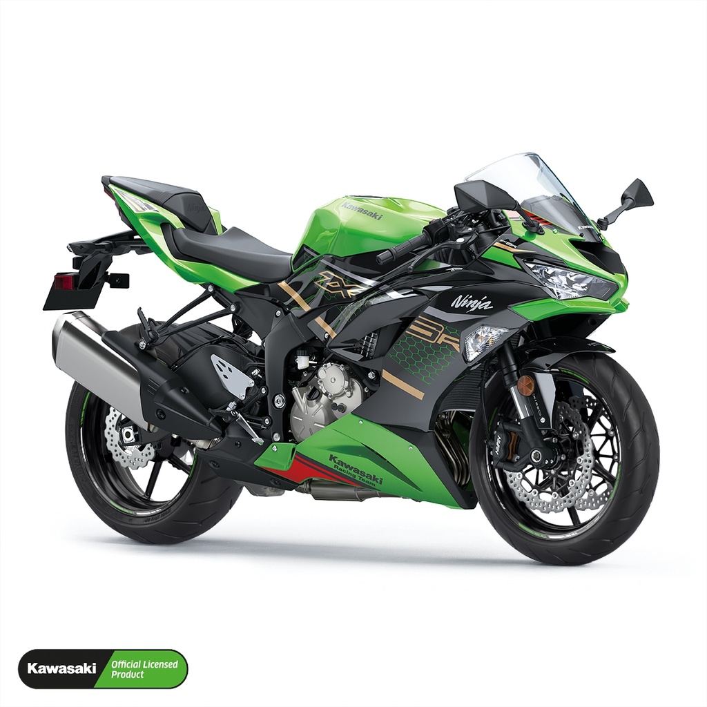 Kawasaki NINJA ZX6R Felgenrandaufkleber Design V1