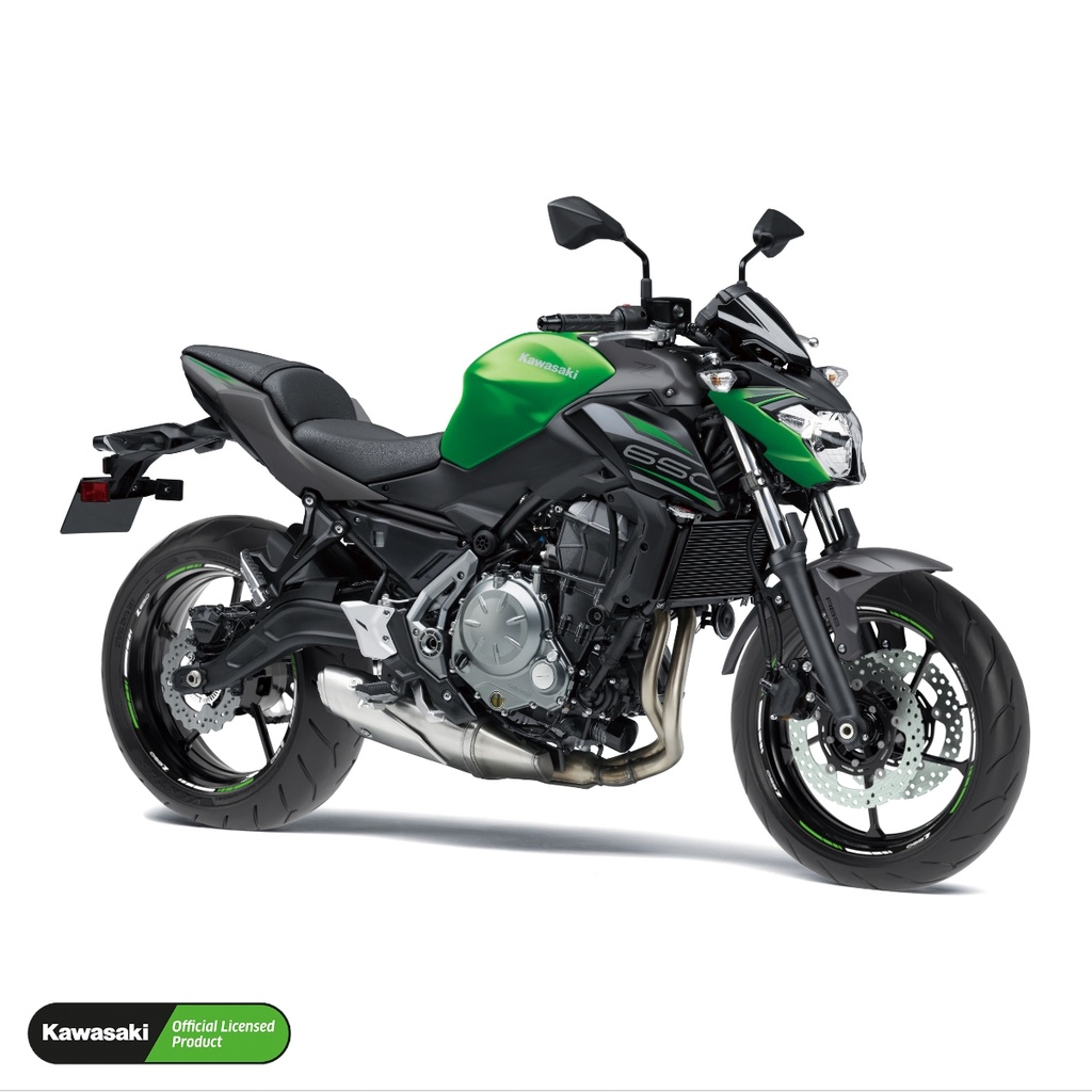 Kawasaki Z650 Felgenrandaufkleber Design V1