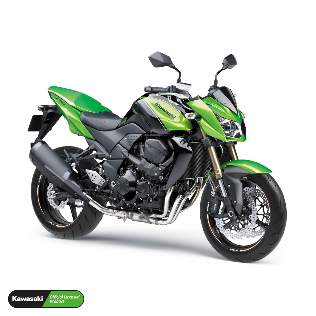 Kawasaki Z750 Felgenrandaufkleber Design V2