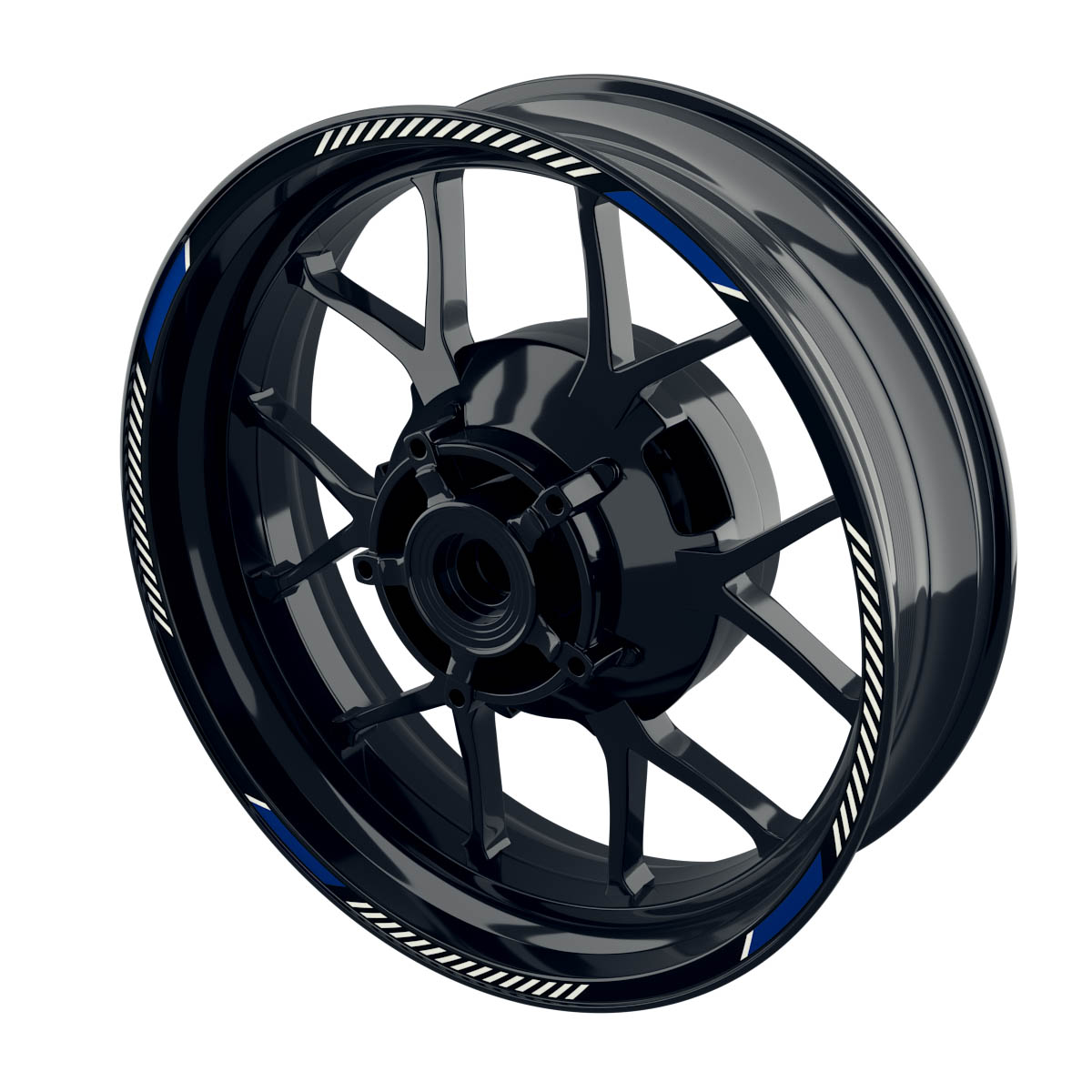 Felgenrandaufkleber Motorrad V7 B für Motorrad