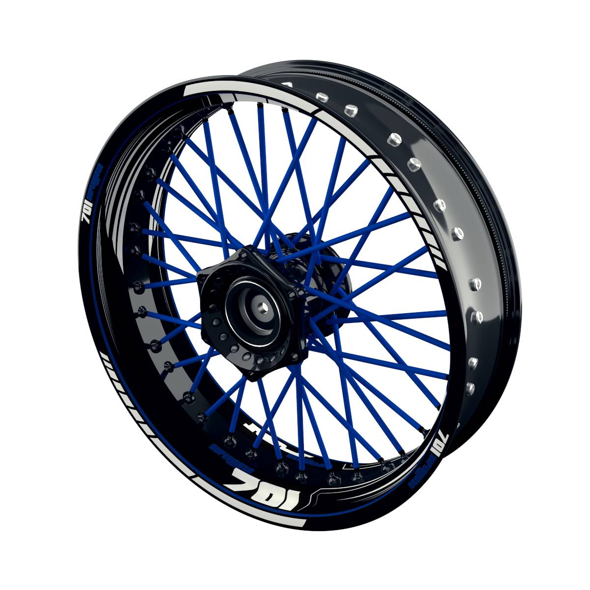 Rim Decals for Husqvarna 701 Supermoto SAW Wheelsticker Premium