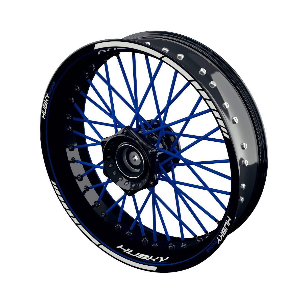 Felgenaufkleber für Husqvarna Husky Racing Supermoto Clean Wheelsticker Premium
