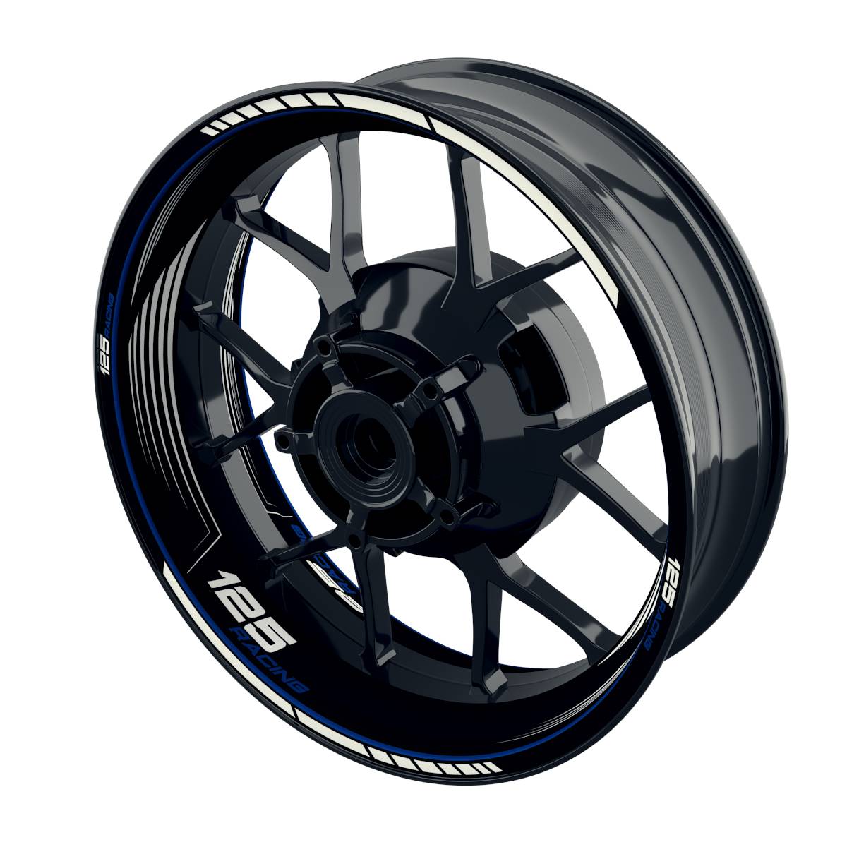 125 Racing Felgenaufkleber SAW Wheelsticker Premium