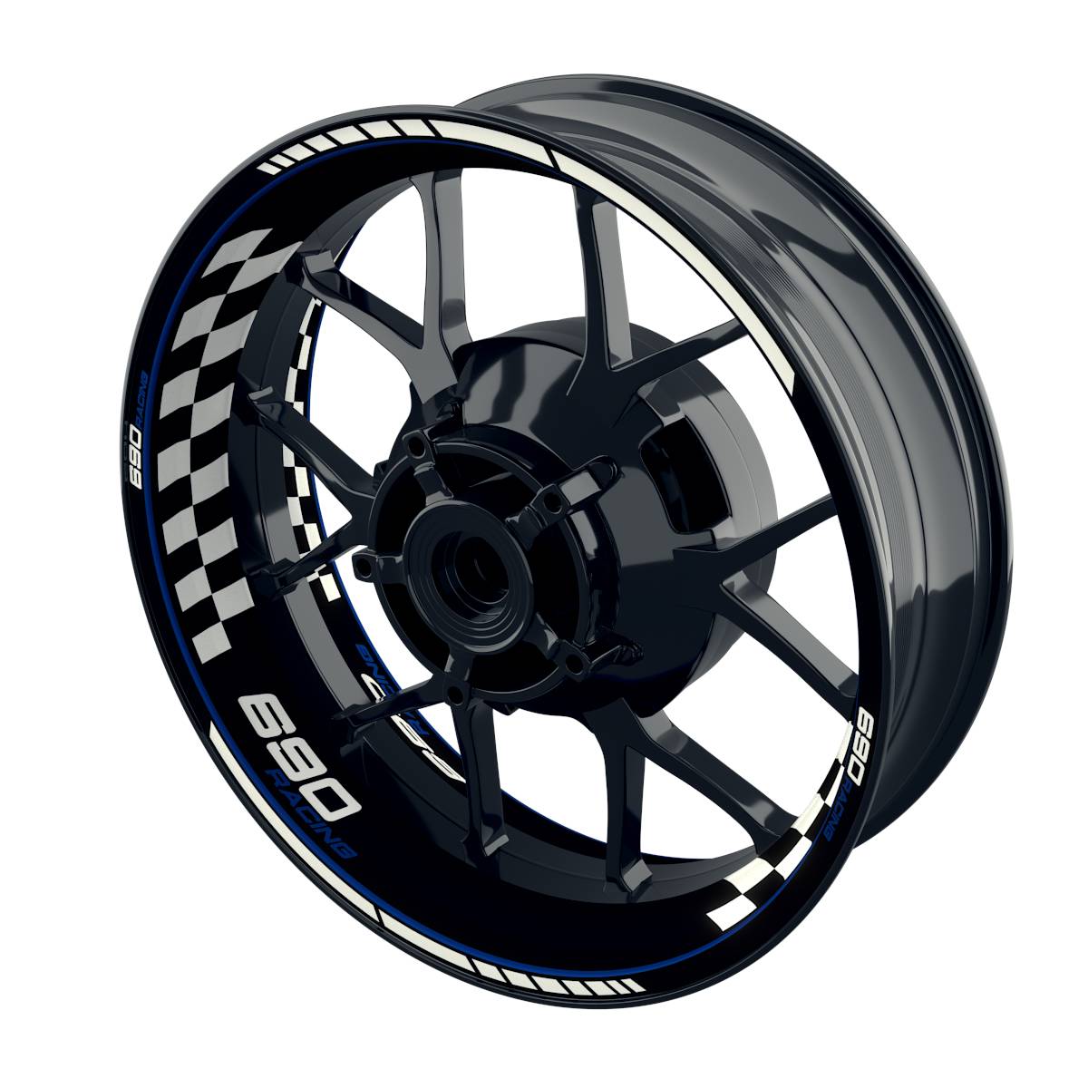 690 Racing Felgenaufkleber Grid Wheelsticker Premium