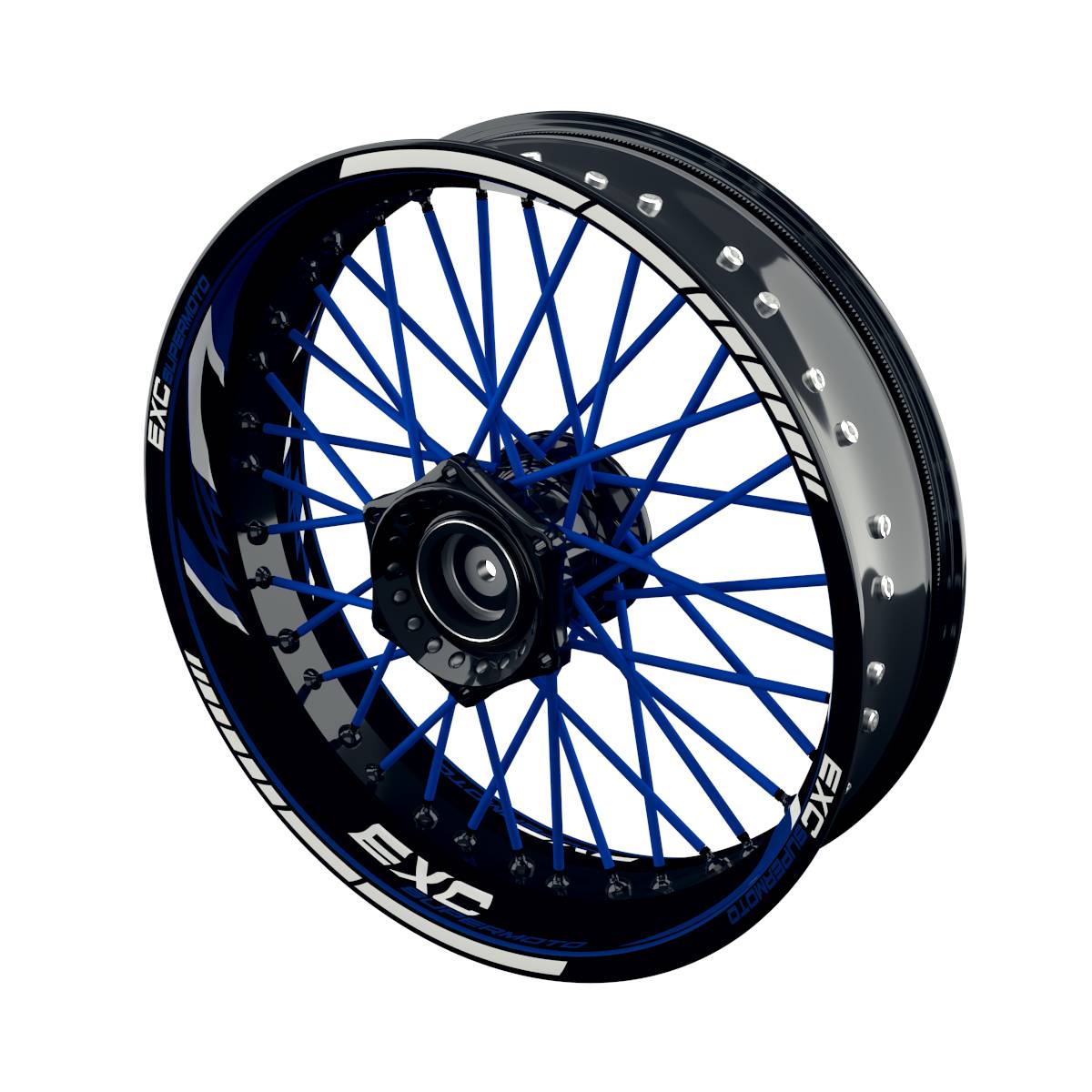 EXC Felgenaufkleber Supermoto Razor Wheelsticker Premium