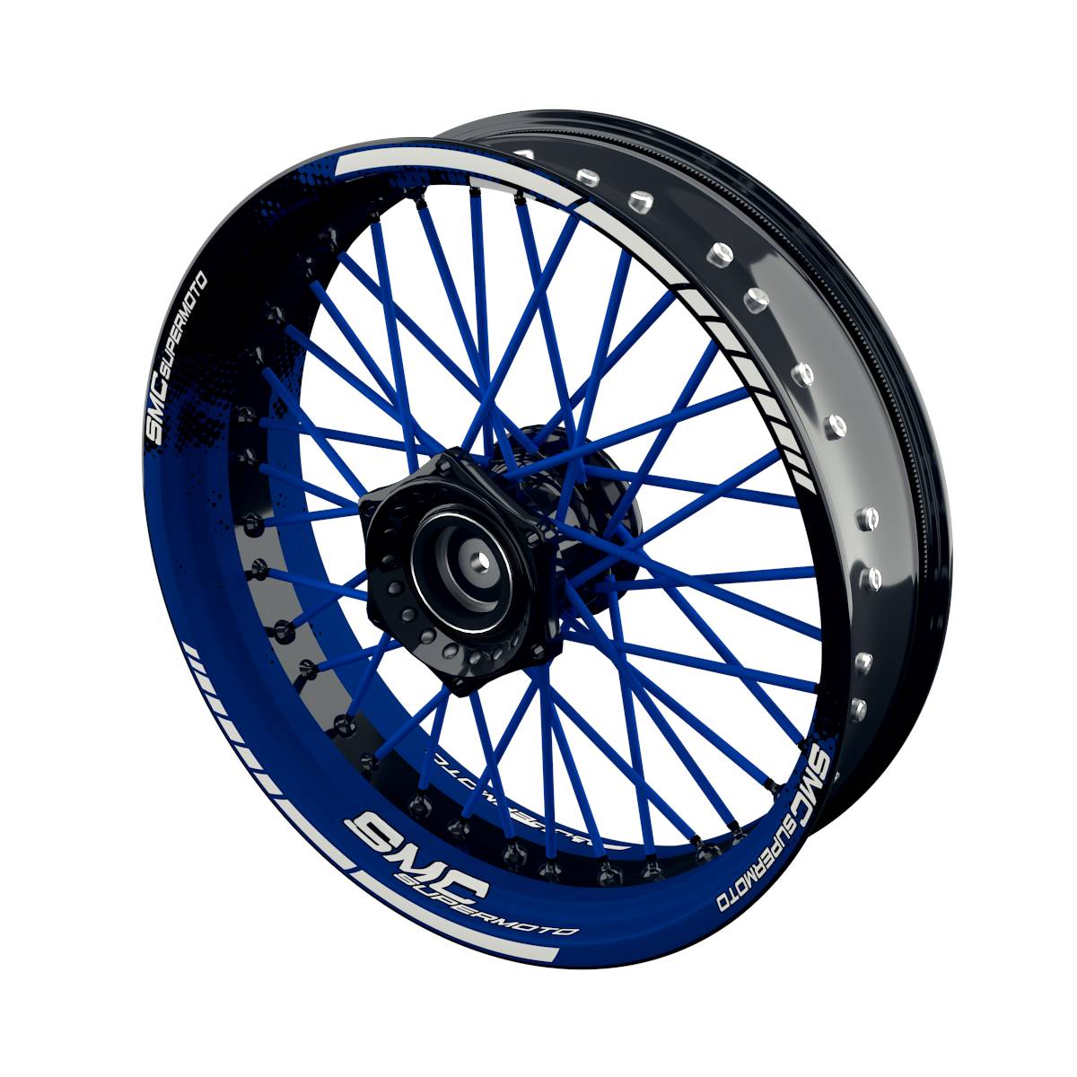 SMC Rim Decals Supermoto DOTS Wheelsticker Premium