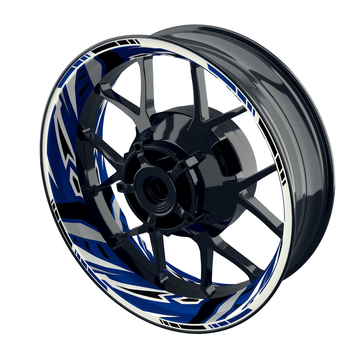 Racing V5 Rim Decals  Wheelsticker Premium