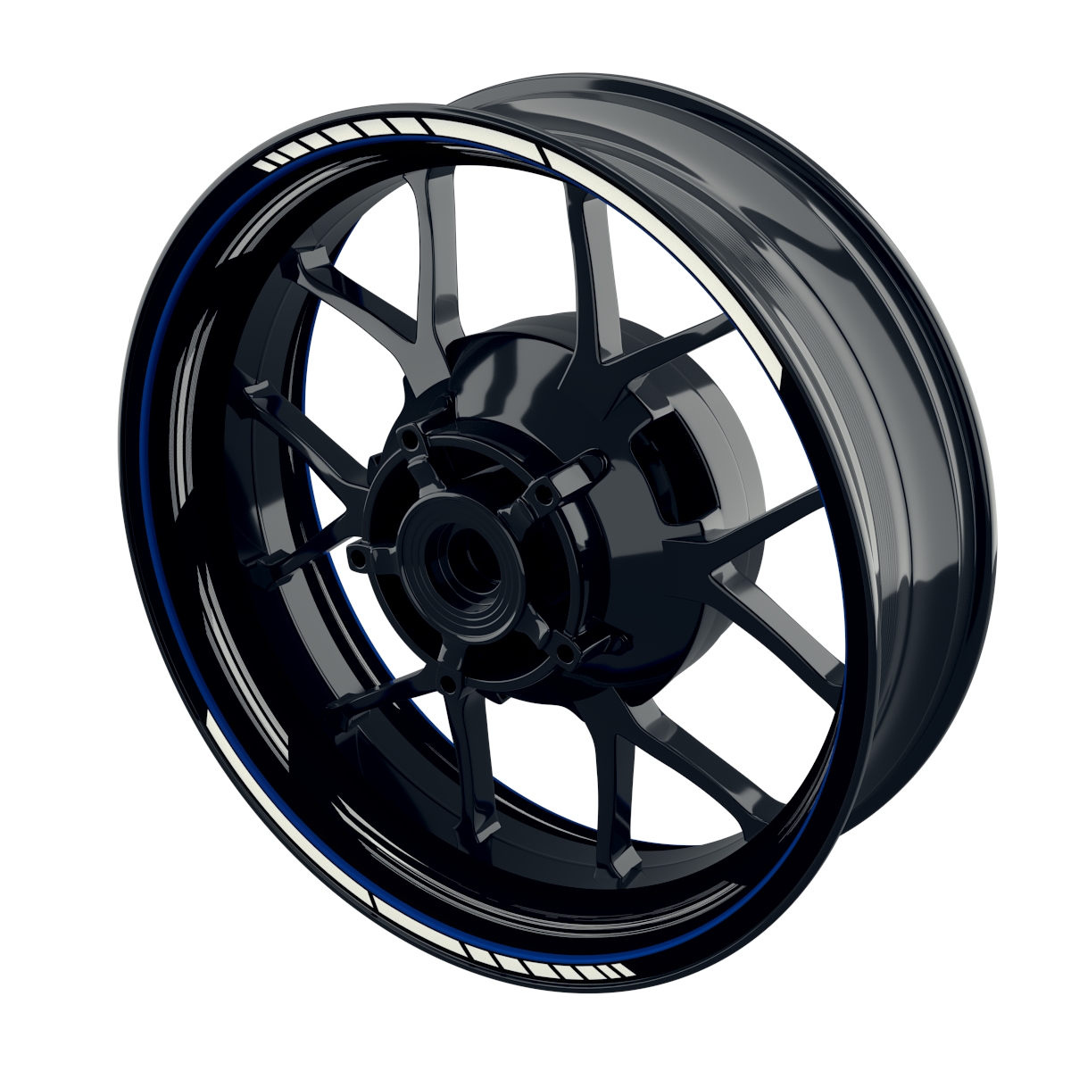Scratched schwarz neutral Felgenaufkleber  Wheelsticker Premium