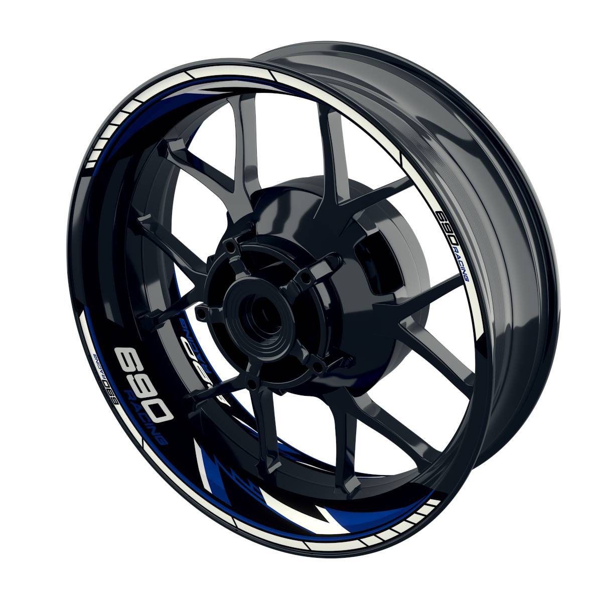 Racing 690 Razor Felgenaufkleber Wheelsticker Premium geteilt