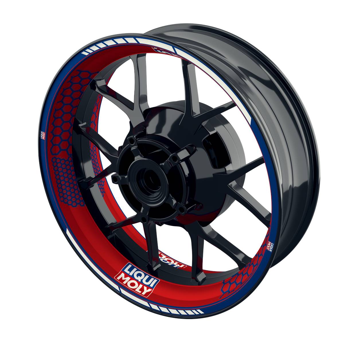 Liqui Moly Rim Decals Motiv V3 Wheelsticker Premium
