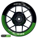 Kawasaki ZX-10RR Felgenaufkleber Design Fifty Fifty V1