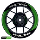 Kawasaki ZX-10RR Felgenaufkleber Design Saber