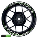 Kawasaki ZRX Felgenaufkleber geteilt Design GRID