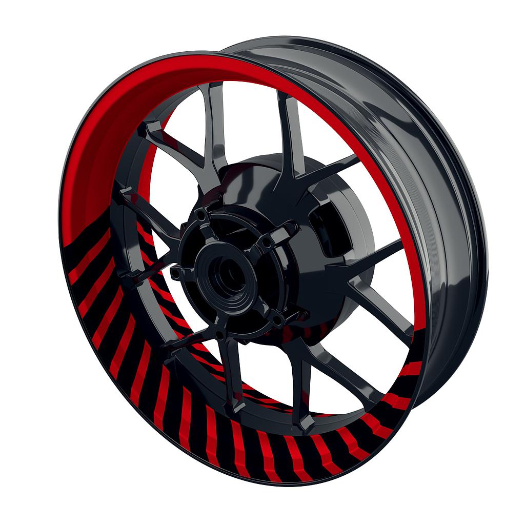 Hypnotic schwarz Felgenaufkleber  Wheelsticker Premium