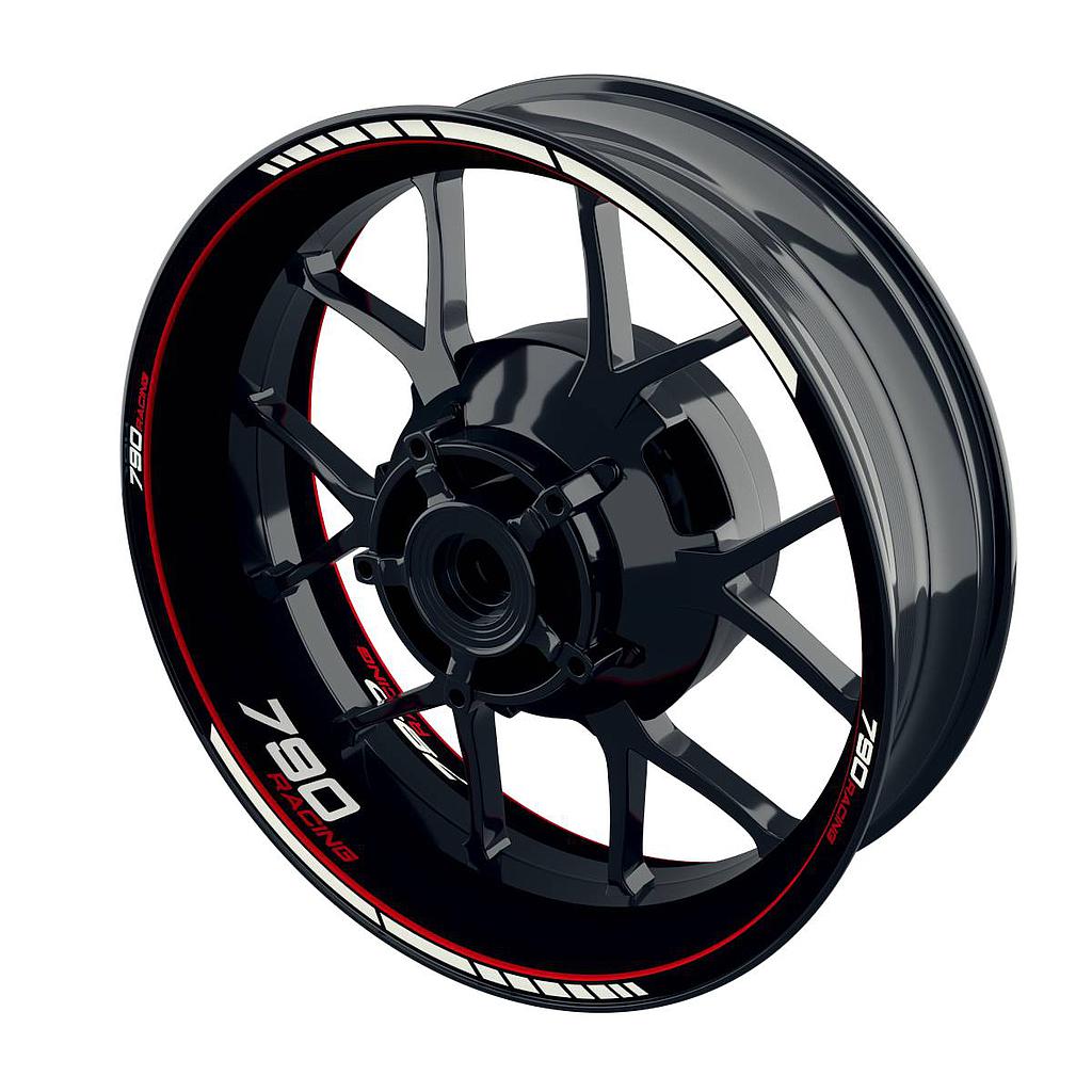 790 Racing Rim Decals Clean Wheelsticker Premium