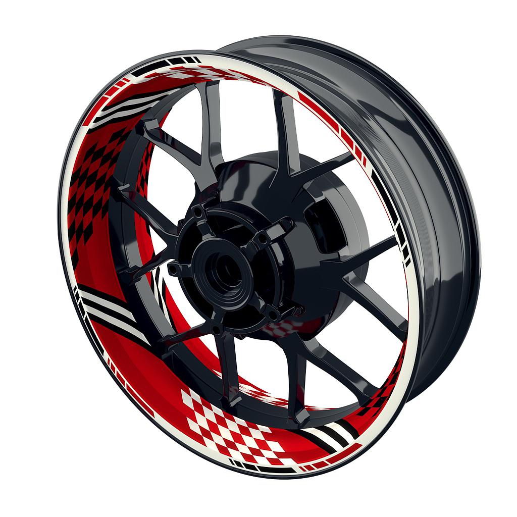 Racing V4 Rim Decals  Wheelsticker Premium