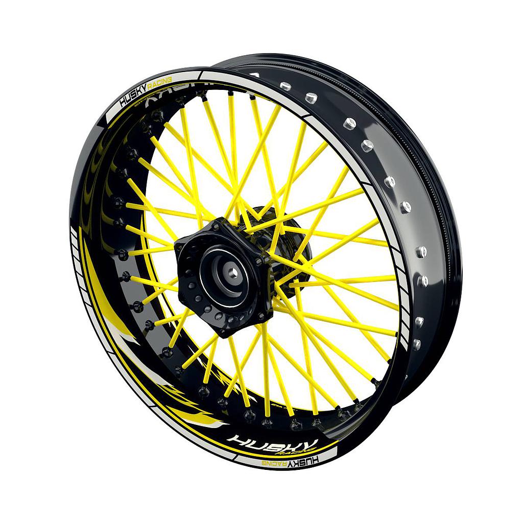 HUSKY Racing Razor Felgenaufkleber Wheelsticker Premium geteilt