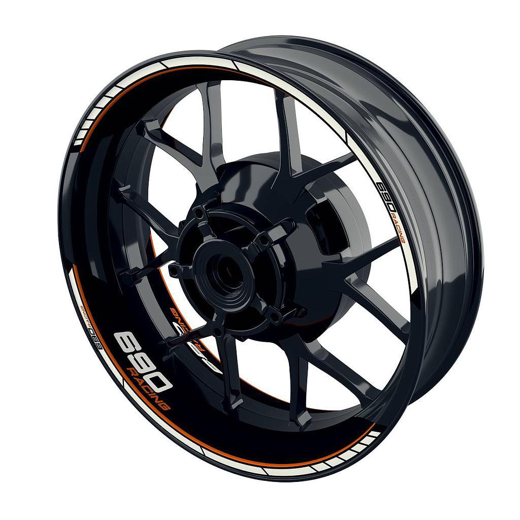 Racing 690 Clean Rim Decals Wheelsticker Premium splitted