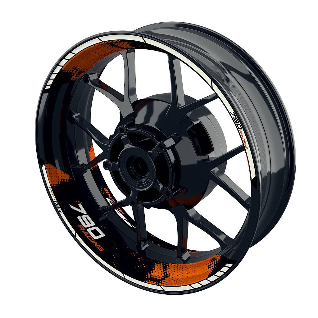 Racing 790 Dots Rim Decals Wheelsticker Premium splitted