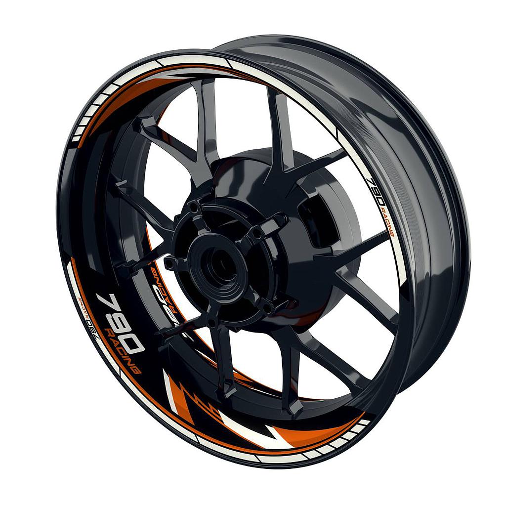 Racing 790 Razor Felgenaufkleber Wheelsticker Premium geteilt