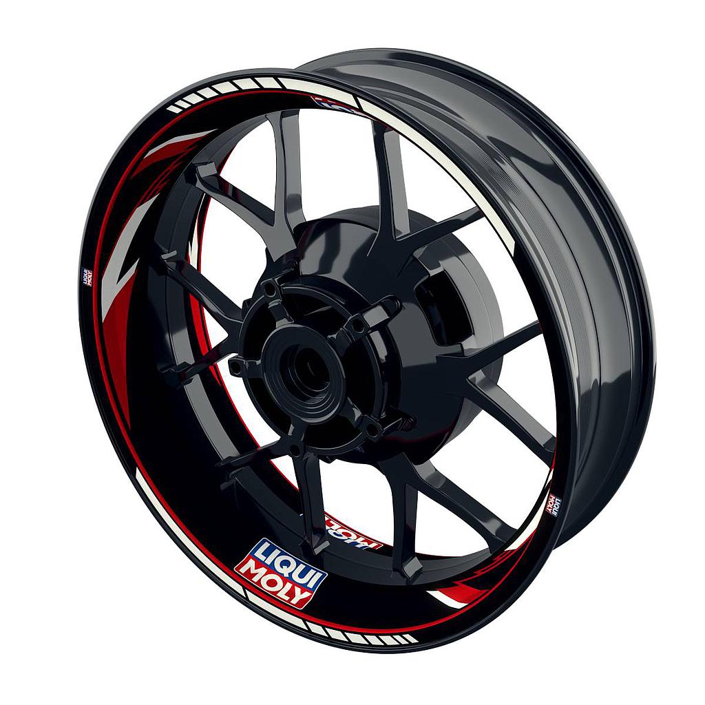 Liqui Moly Rim Decals Motiv Razor black Wheelsticker Premium