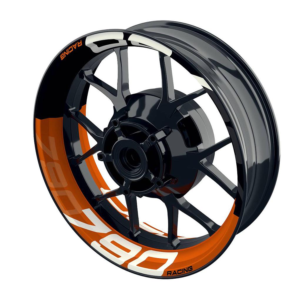 Rim Decals for KTM 790 RACING Rim Decals halb halb V2 Wheelsticker Premium