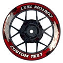 Individuelle Felgenaufkleber "Space" Premium Wheelsticker